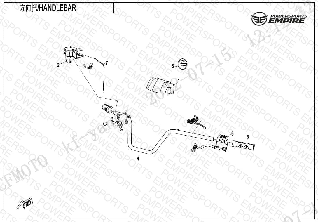 F10-1-B — HANDLEBAR