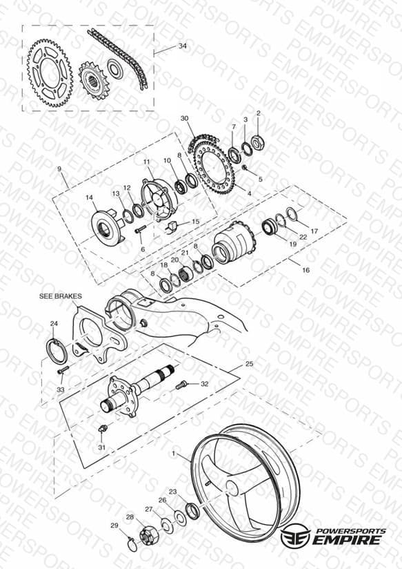 Rear Wheel/Final Drive