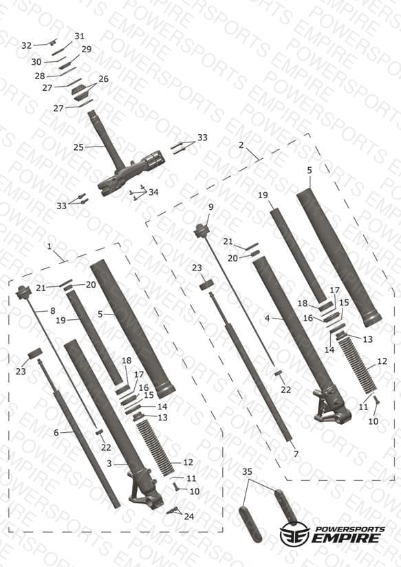 Front Forks & Lower Yoke