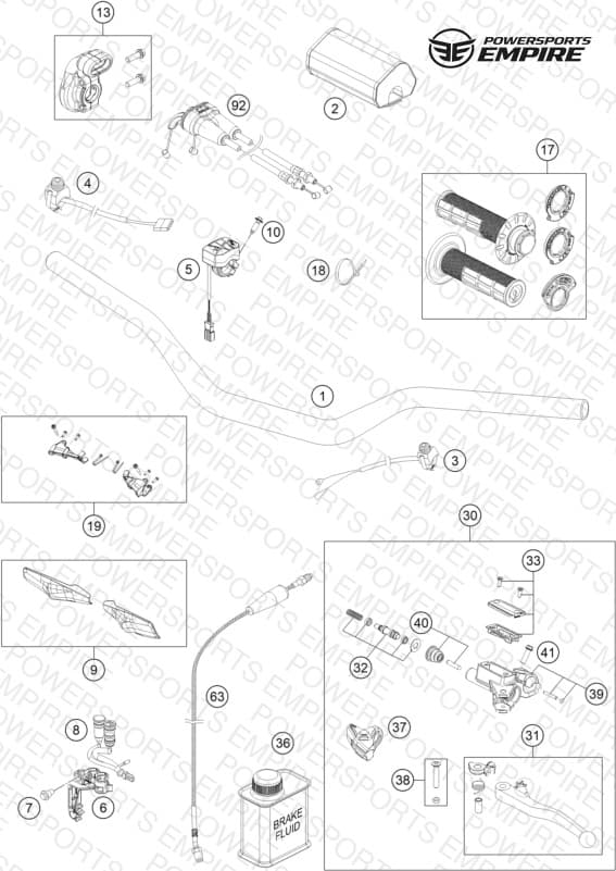 HANDLEBAR, CONTROLS