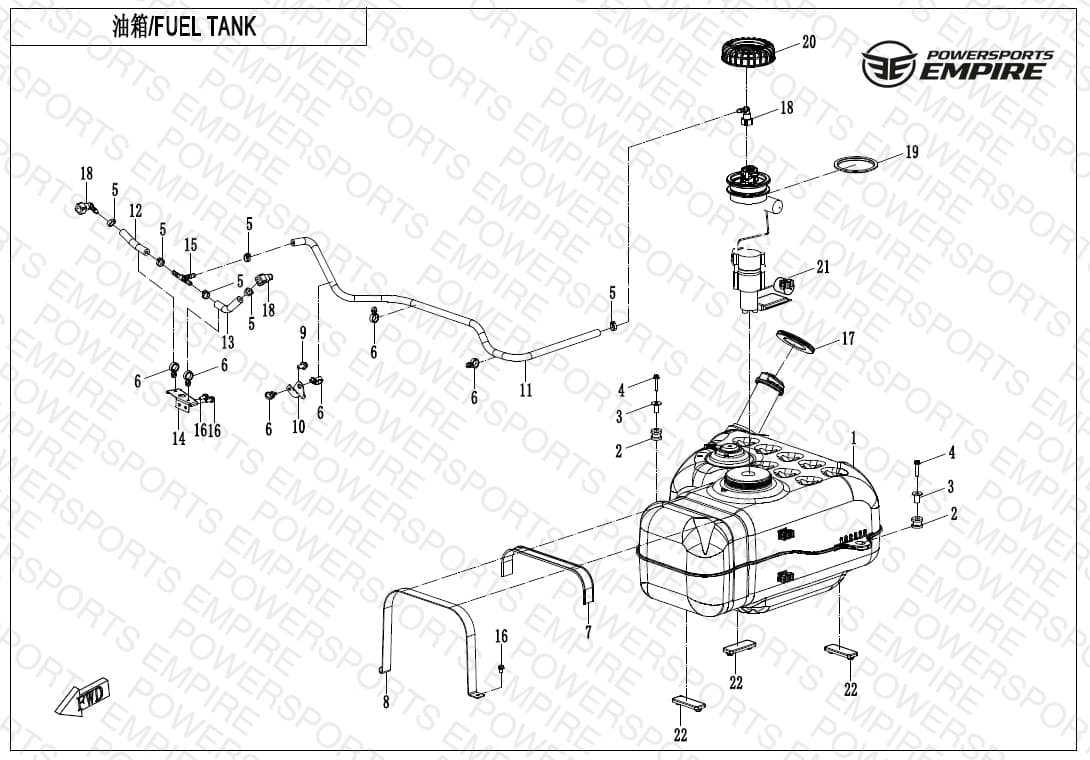 F12-A — FUEL TANK(FOR FUEL EVAPORATION SYSTEM)