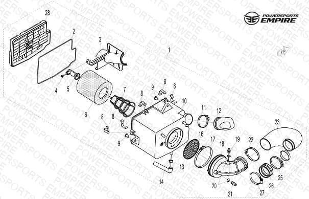 F31 — AIR FILTER ASSY