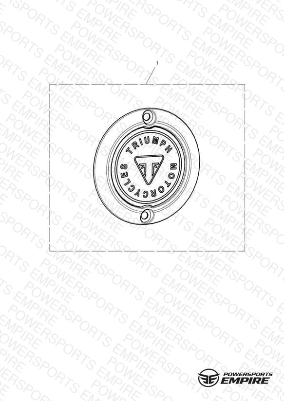 Clutch Badge, Brushed