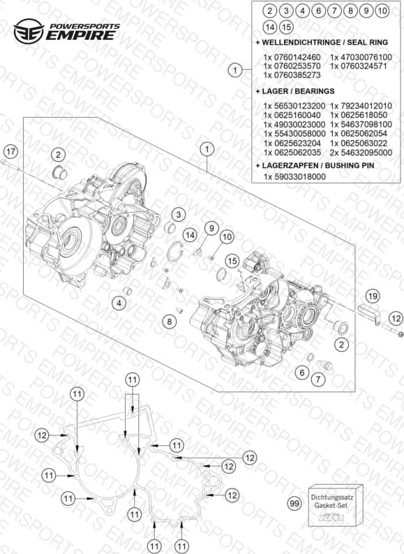 ENGINE CASE