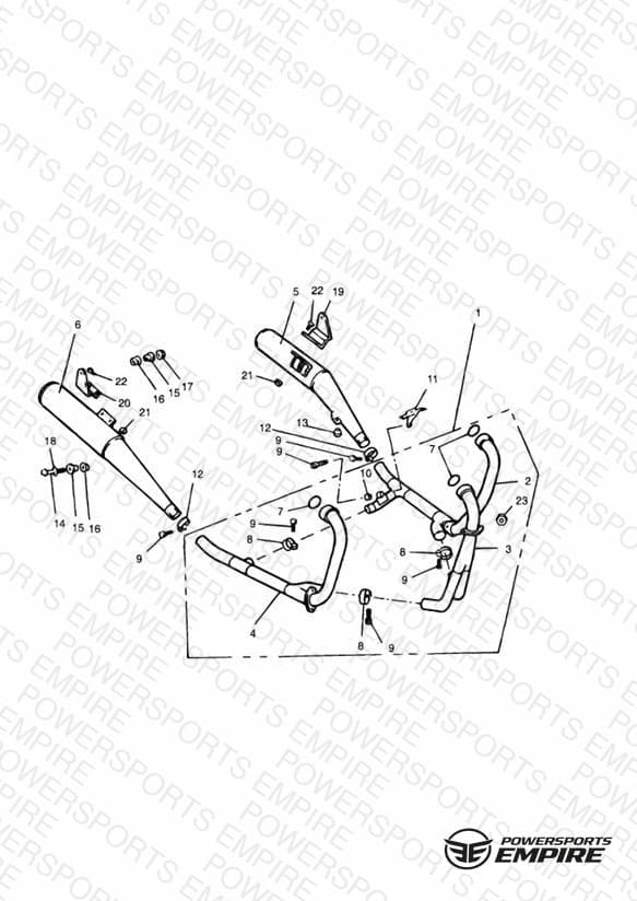 Exhaust System 3 Cylinder Engines » 4901