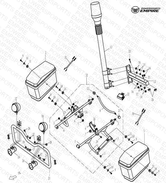 F21 — AUXILIARY FRAME