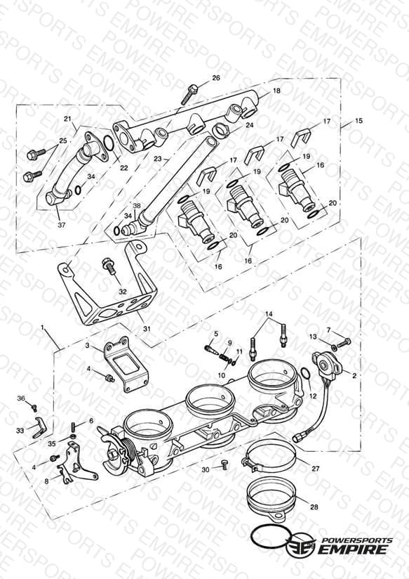 Throttles/Injectors and Fuel Rail > 207554