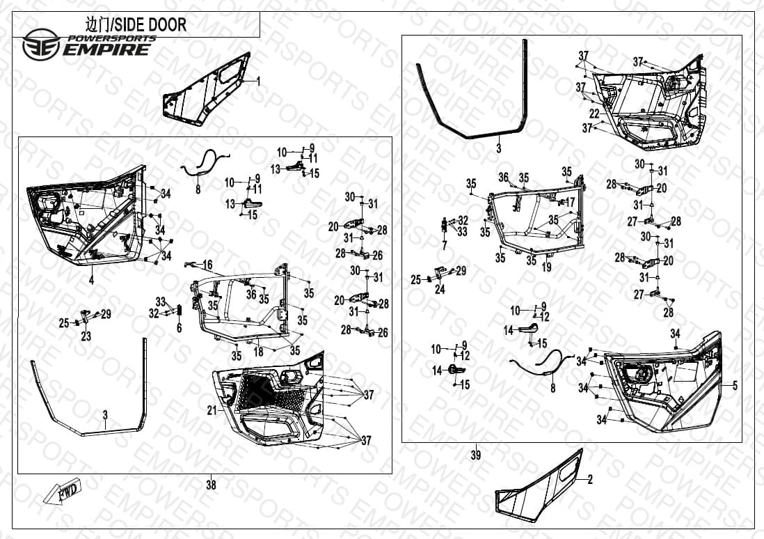 F37-1 — SIDE DOORS