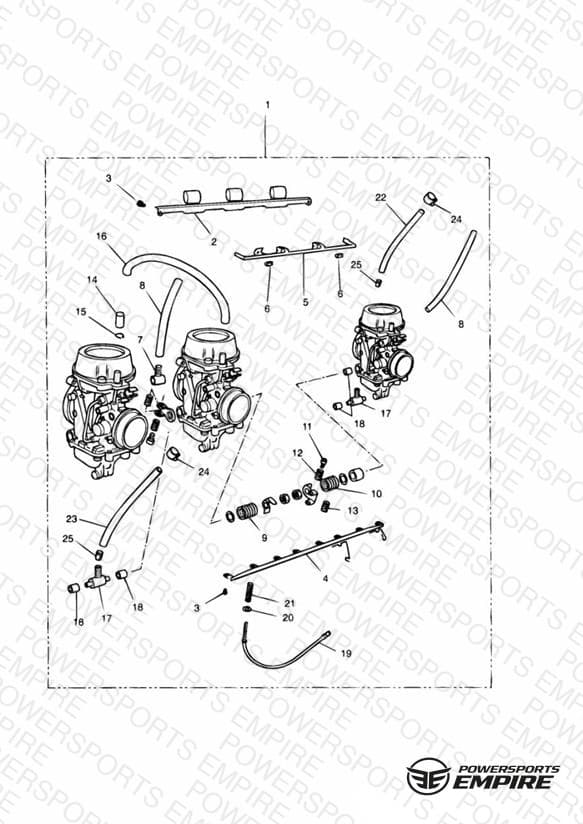 Carburettors 3 Cylinder - All Markets Except US CAL » ENG NO 55880