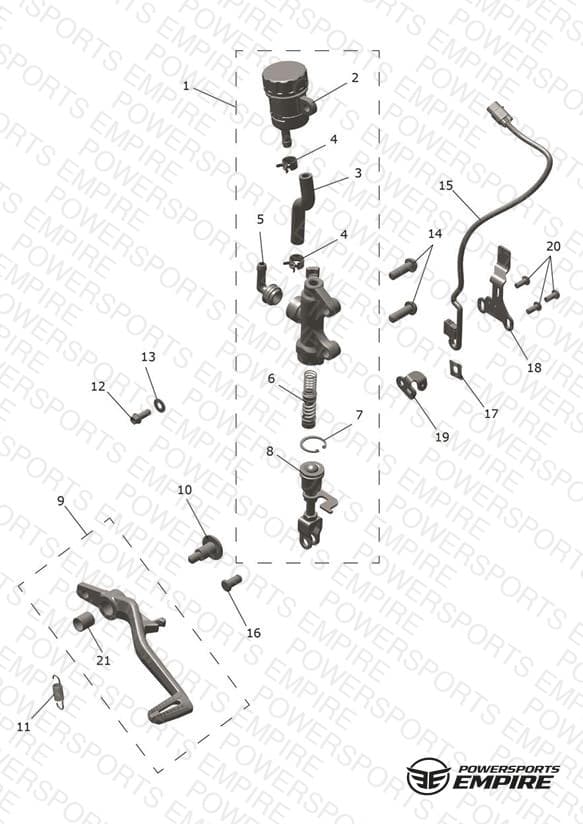 Rear Brake Master Cylinder