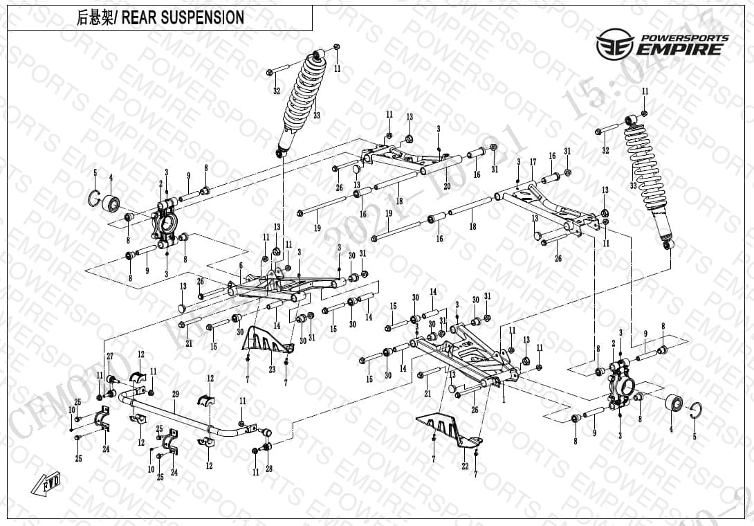 F06 — REAR SUSPENSION