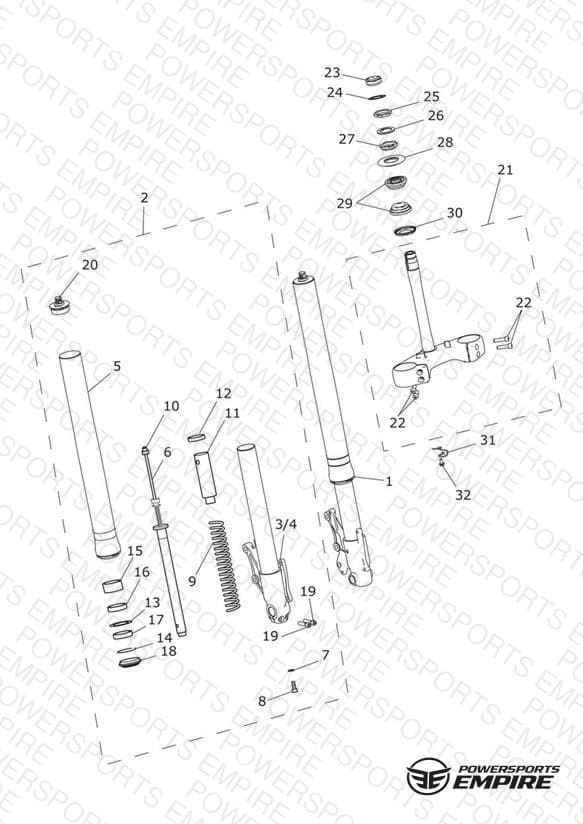Front Forks & Yokes