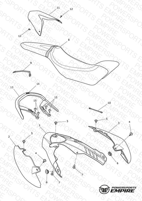 Rear Bodywork & Seat