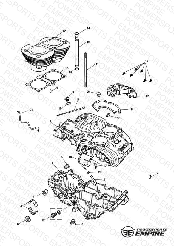 Crankcase & Fittings