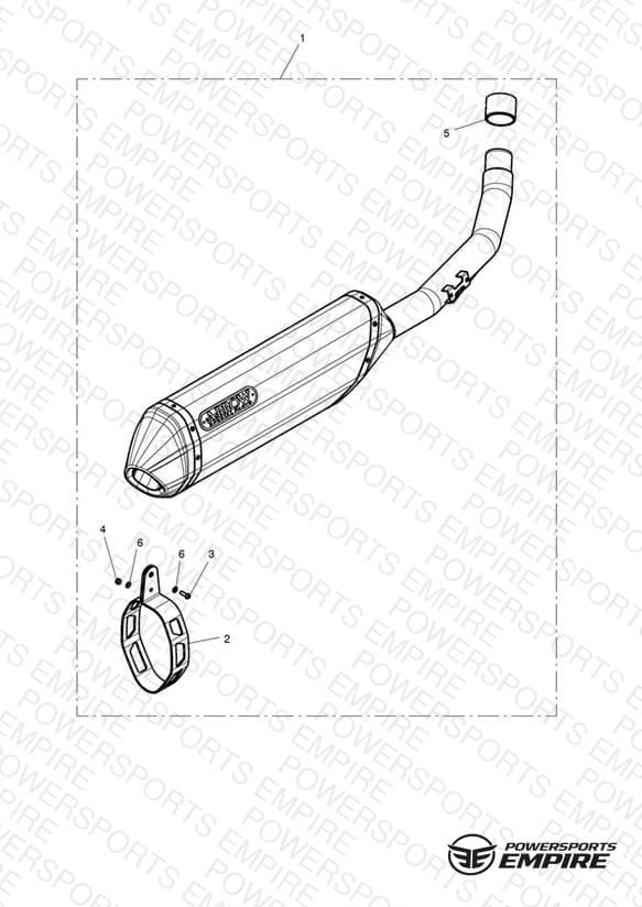 Silencer, Slip On Assy, Arrow