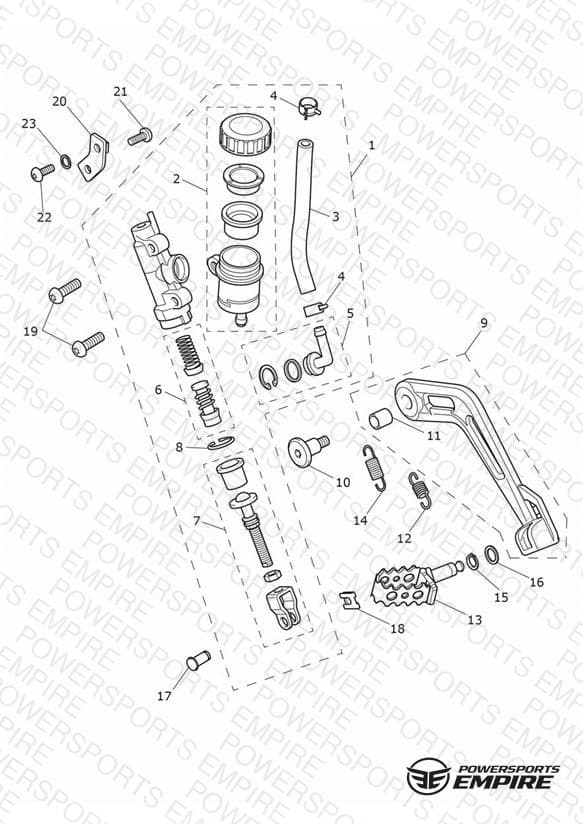 Rear Brake Master Cylinder