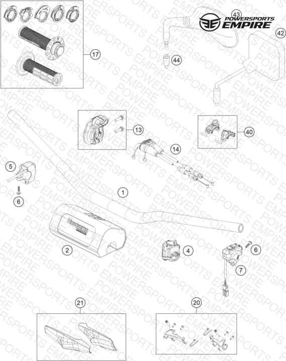 HANDLEBAR, CONTROLS