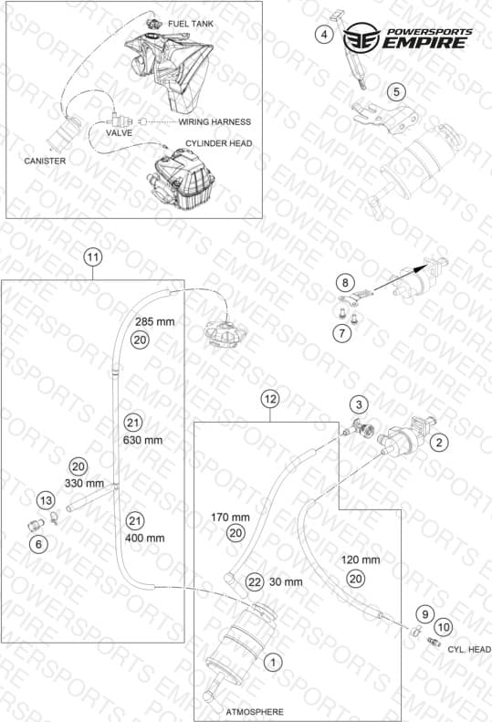 EVAPORATIVE CANISTER