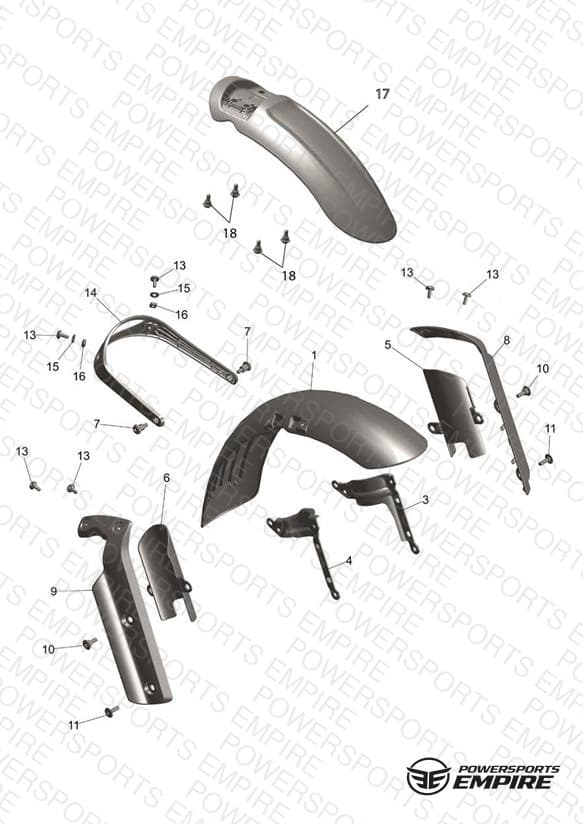 Front Mudguard