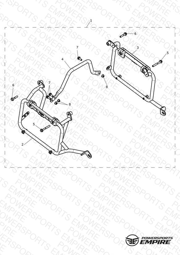 Pannier Mounting Frame, Expedition, Kit