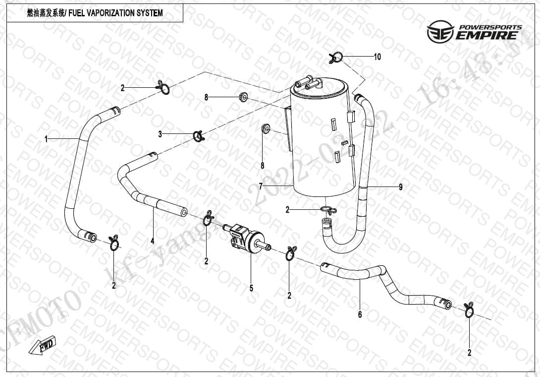 F36 — FUEL VAPORIZATION SYSTEM (50 STATE)
