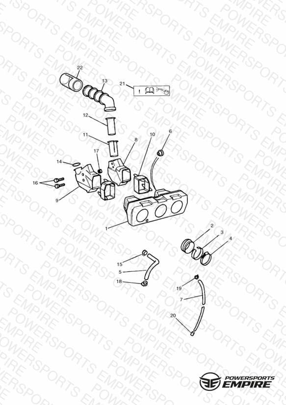 Airbox 3 Cylinder - US CAL