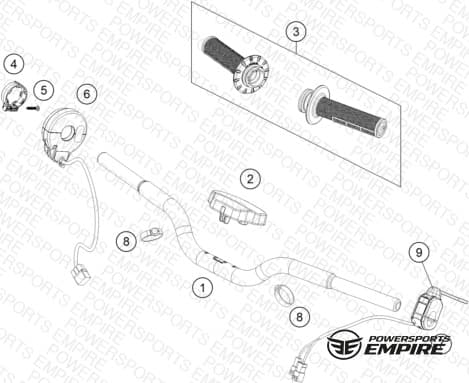 HANDLEBAR, CONTROLS