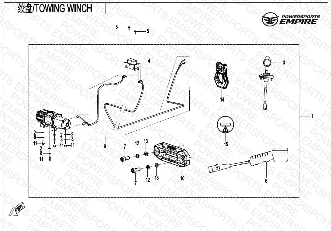 F15-2 — TOWING WINCH