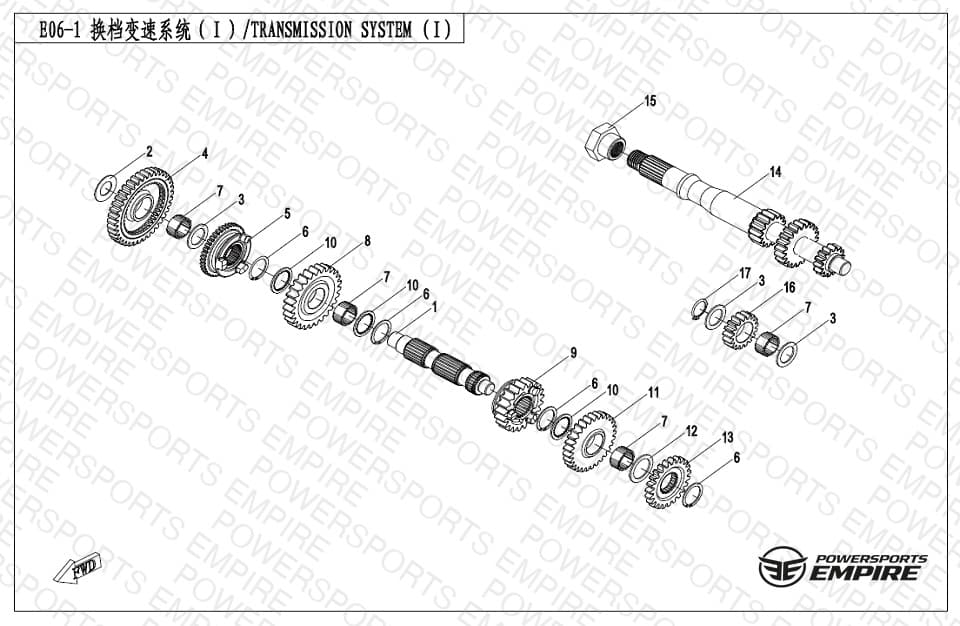 E06-1 — TRANSMISSION SYSTEM(1)