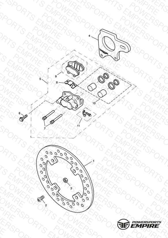 Rear Brake & Disc