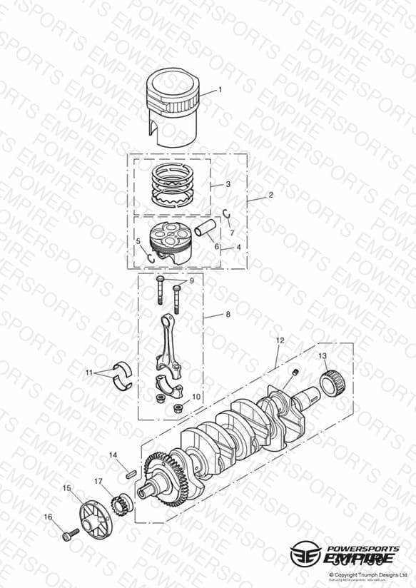 Crankshaft/Conn Rods/Pistons and Liners