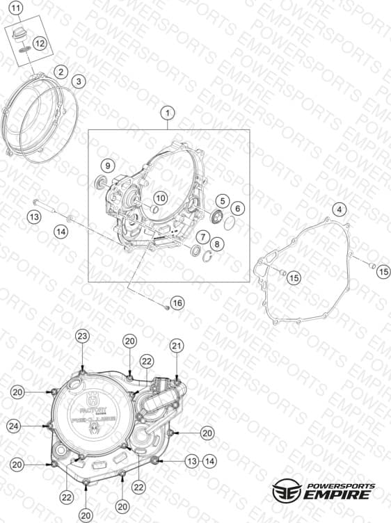 CLUTCH COVER