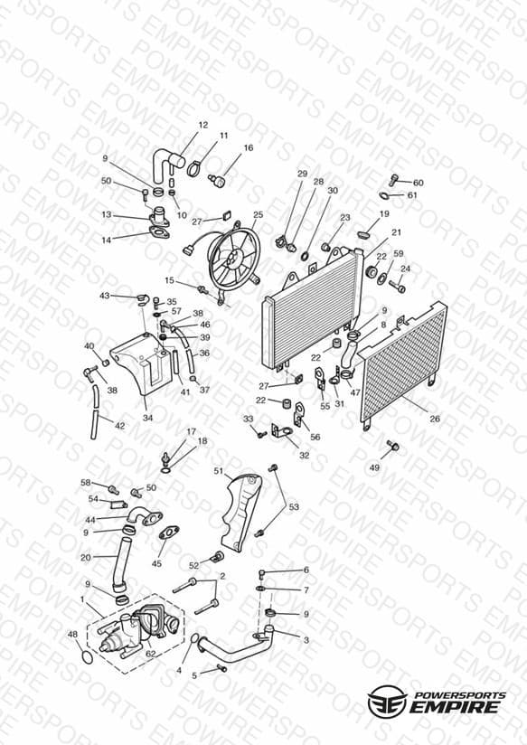 Cooling System 4 Cylinder