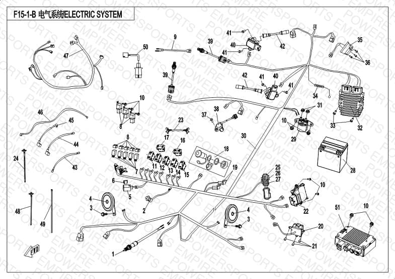 F15-1-B — ELECTRIC SYSTEM - (Vehicles Built Before 10/25/2017)