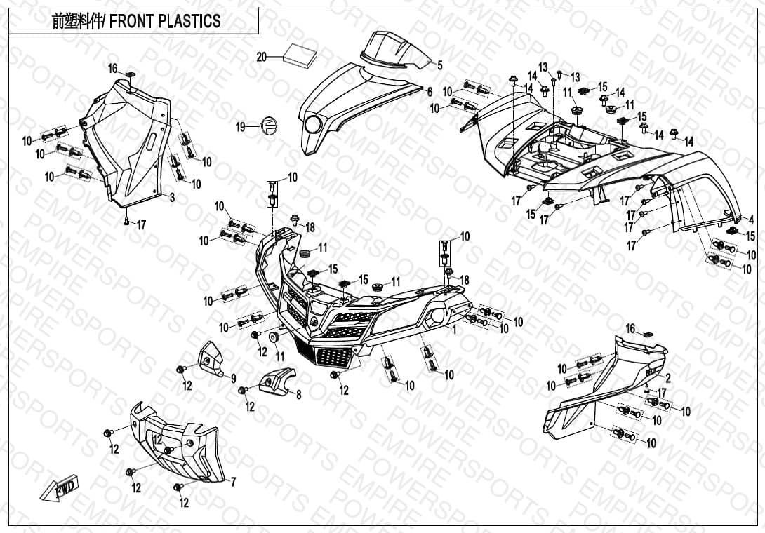 F04-1 — FRONT PLASTICS