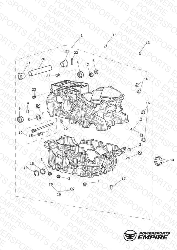 Crankcase & Fittings