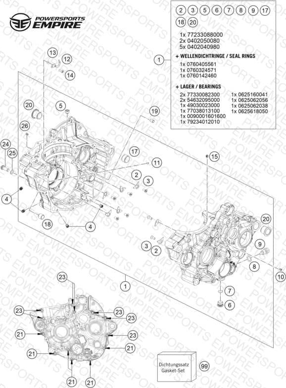 ENGINE CASE