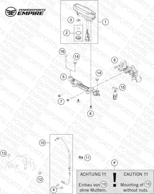 INSTRUMENTS / LOCK SYSTEM