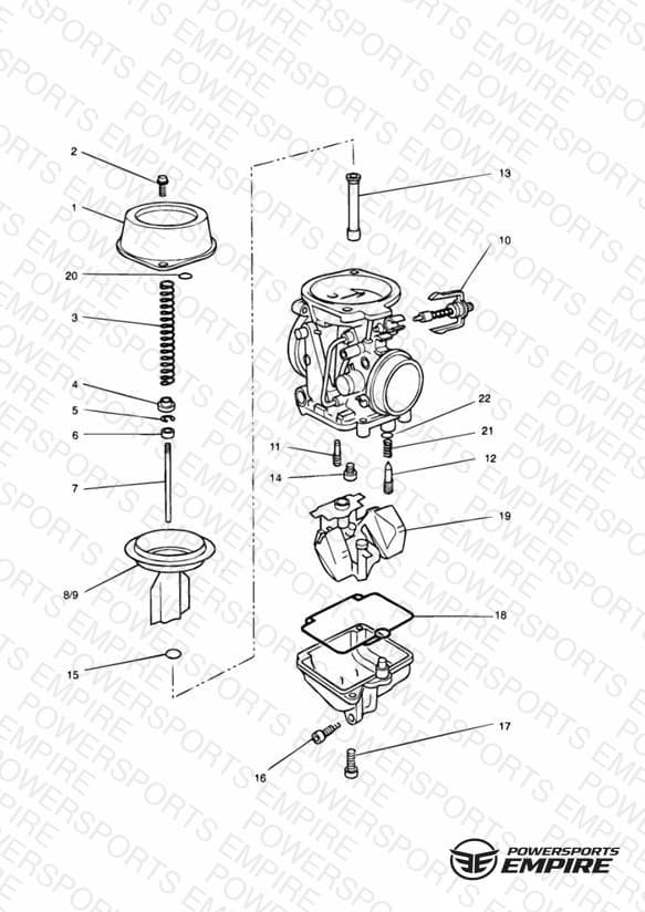 Carburettor Parts 3 Cyl (Carb Assy T1240900 & T1240620)