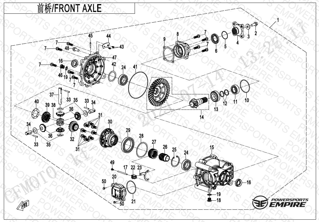 F31 — FRONT AXLE