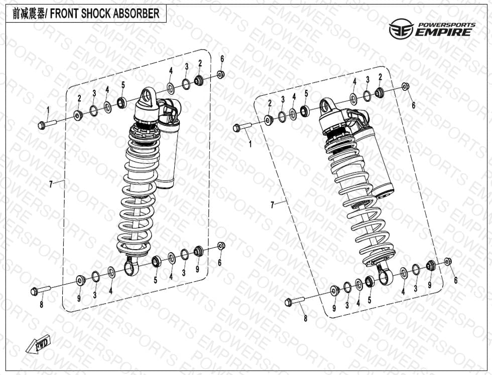 F05-2 — FRONT SHOCK ABSORBER