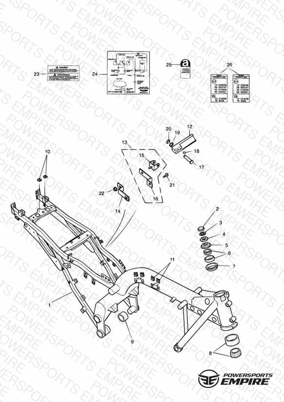 Main Frame & Fittings