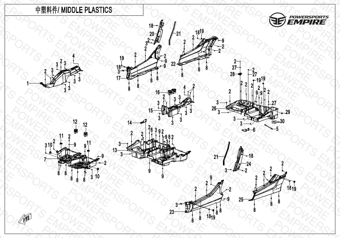 F04-3 — MIDDLE PLASTICS