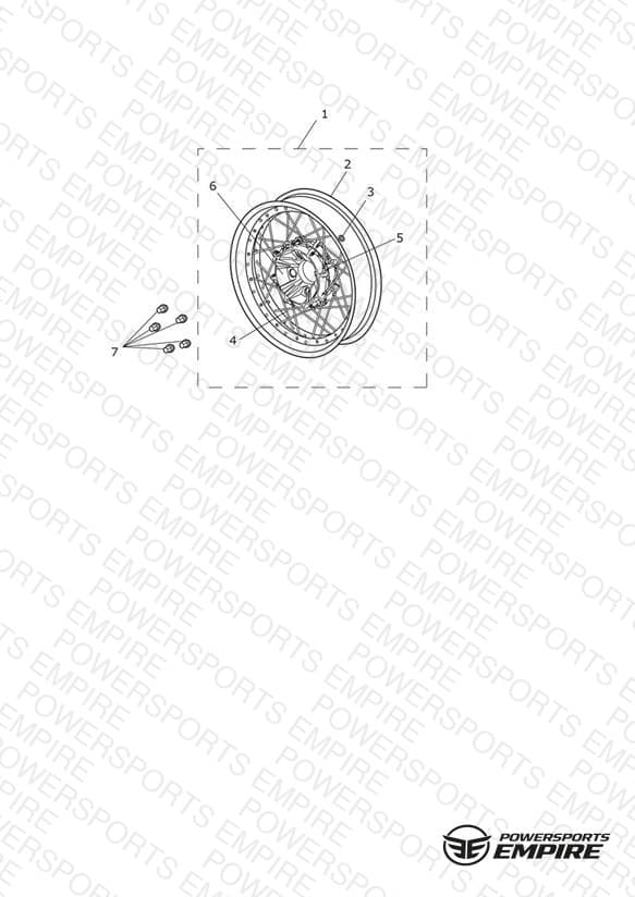 Rear Wheel - Spoked
