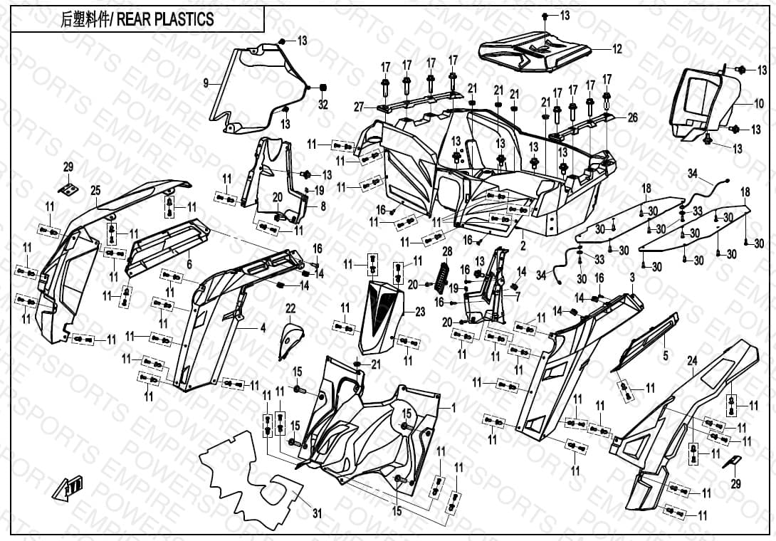 F04-5-V3 — REAR PLASTICS