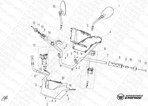 F03 — HANDLEBAR
