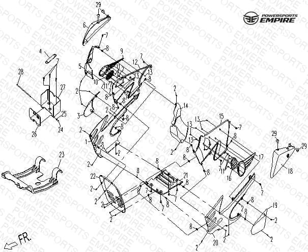 F04 — PLASTIC PARTS