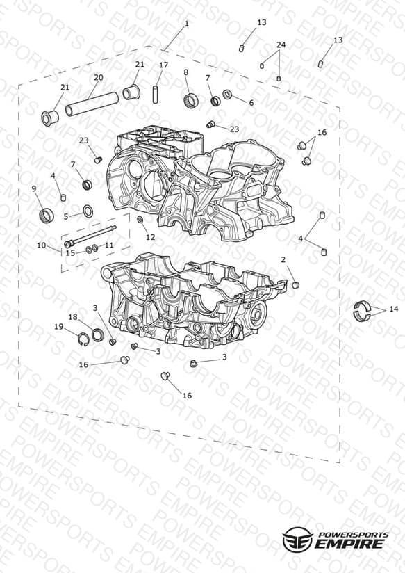 Crankcase & Fittings