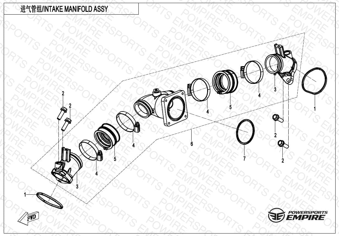 E02-5-A — INTAKE MANIFOLD ASSY