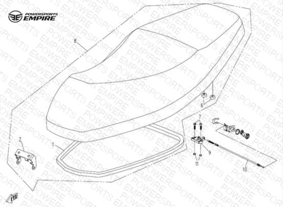 F10 — SEAT ASSY